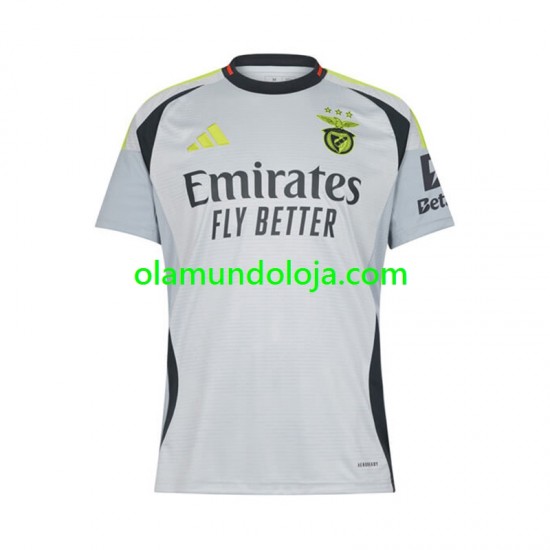 Camisola Benfica Homem Equipamento Terceiro 2024-2025 Manga Curta